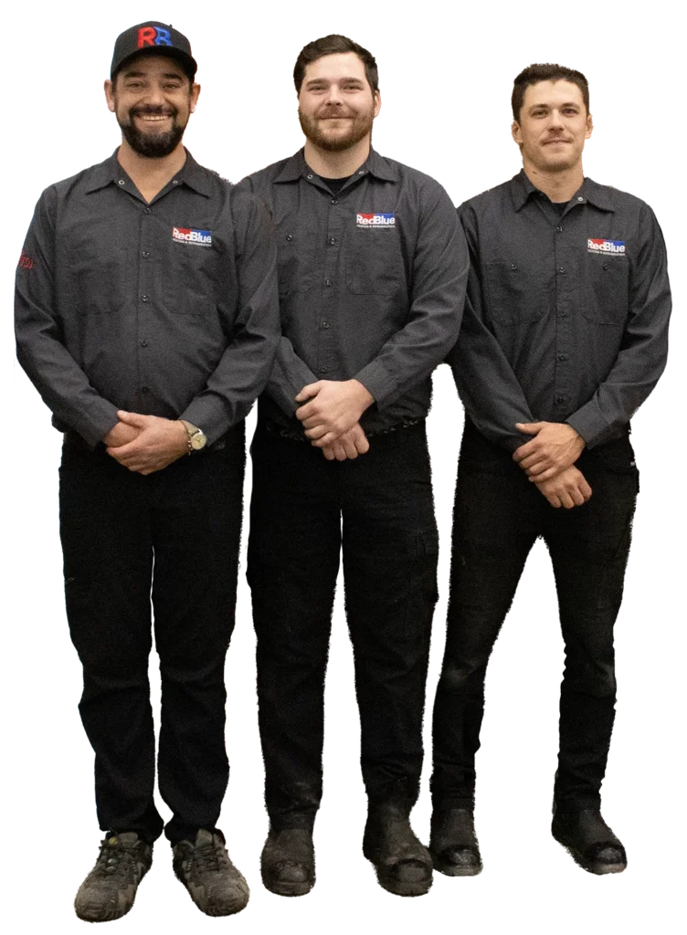 redblue heating & refrigeration service guys