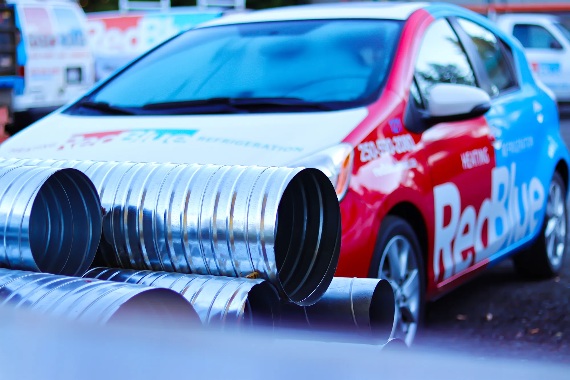RedBlue quote car